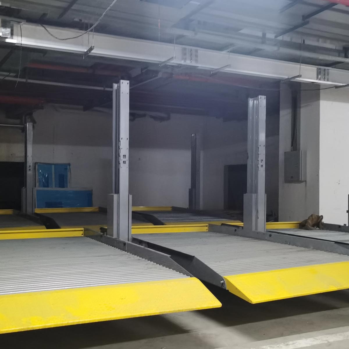 石渠雙柱機(jī)械式停車位安裝
