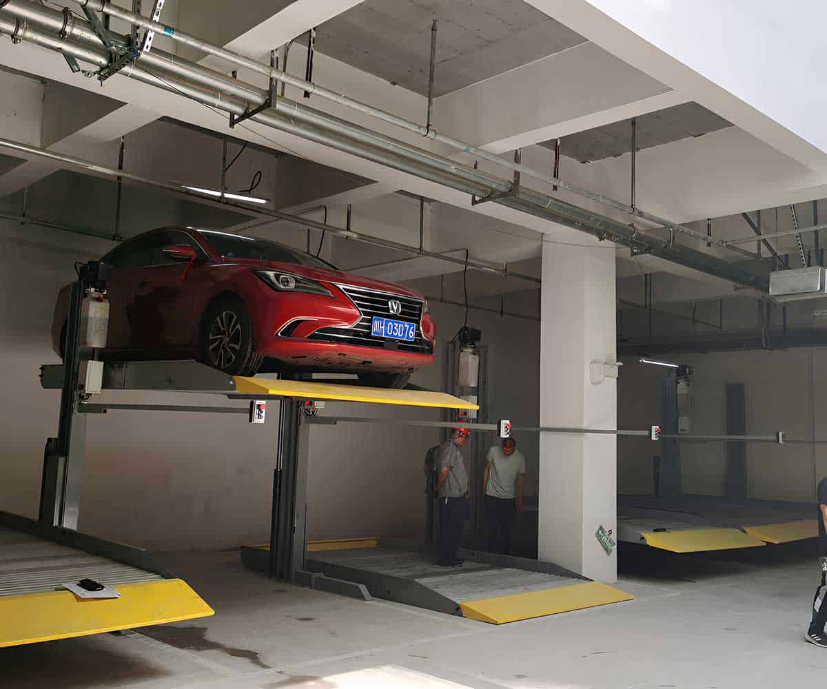俯仰式機(jī)械立體車庫如何利用技術(shù)檢測停車位