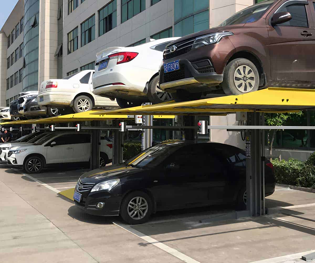 兩柱機械式停車庫的結構解析與安全保障詳解